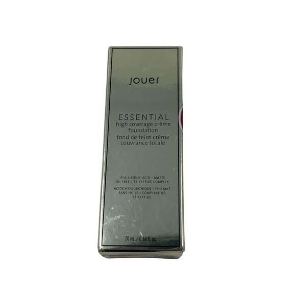 Jouer Essential High Coverage Crème Foundation Chestnut .68oz NIB - Picture 1 of 14